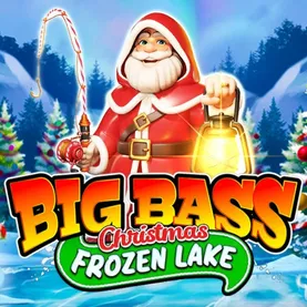 Big Bass Christmas Frozen Lake