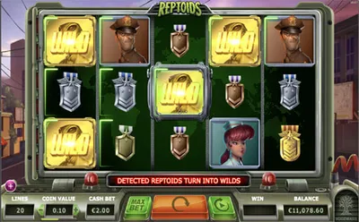 reptoids slot online