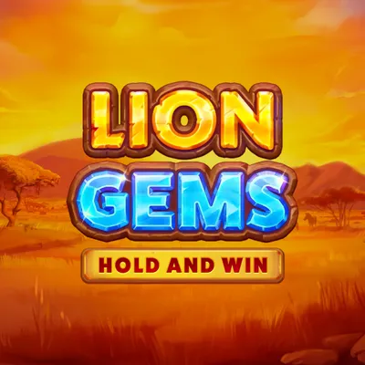 Bild till lion gems hold and win