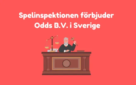 Spelinspektionen förbjuder Odds B.V. i Sverige