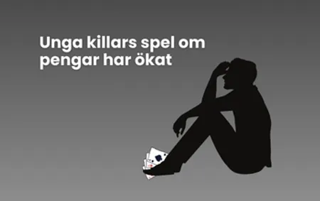 Unga killars spel om pengar har ökat