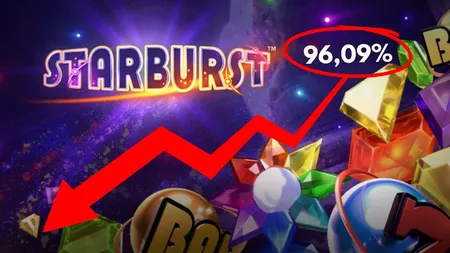 Starburst-fan? Undvik dessa casinon med låg RTP