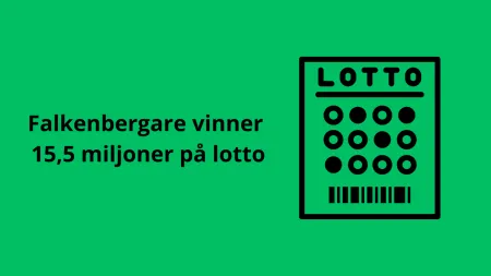 Falkenbergare vann årets högvinst på 15,5 miljoner