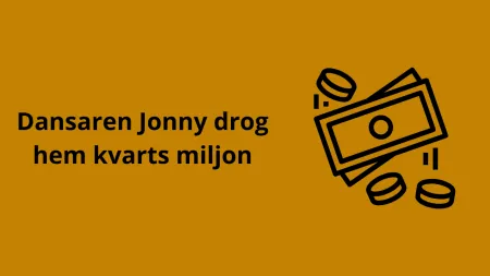 Jonny från Stockholm vann kvarts miljon på sin trisslott
