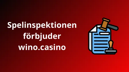 Spelinspektionen förbjuder wino i Sverige