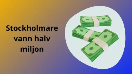Ola vann halv miljon på Triss under fredagen