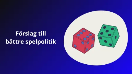 Förslag till bättre spelpolitik från Svenska Spel