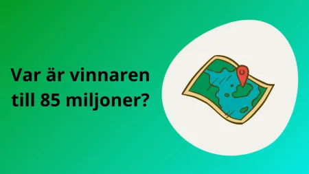 Vinnare sökes till nära 85 miljoner på lotto