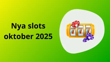 Nya slots i oktober 2025 att prova på