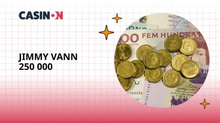 Jimmy vann 250 000 kronor till sin pappa