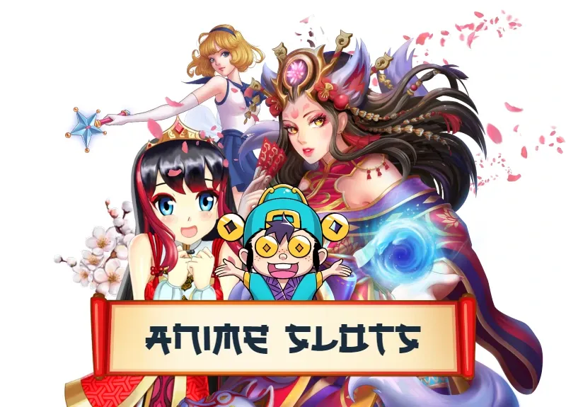 Spelkategorier från olika anime slots 