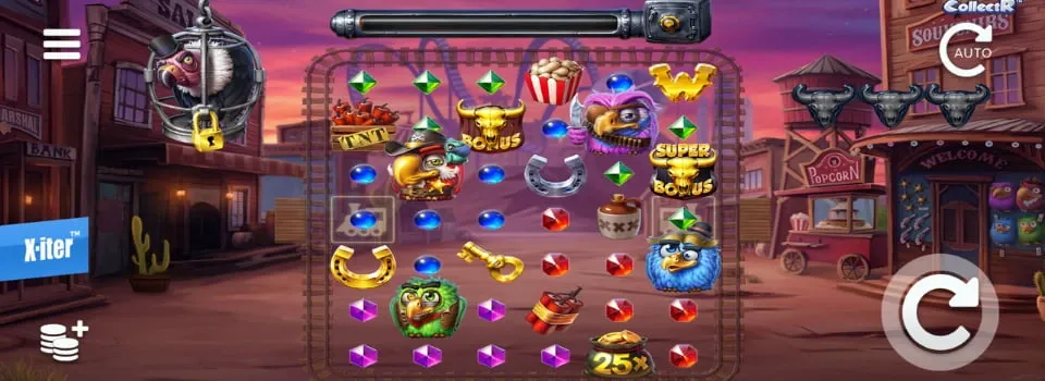 Pirots 3 slot hjul och symboler