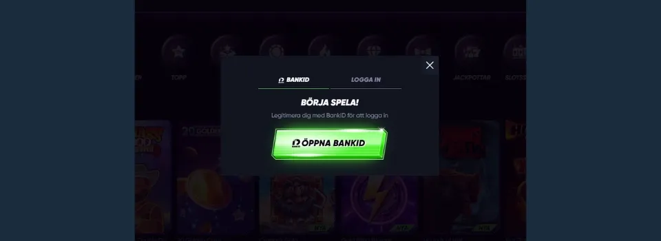 Logga in hos Quick Casino