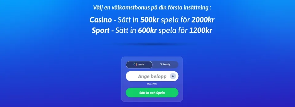 snabbare casino registrering