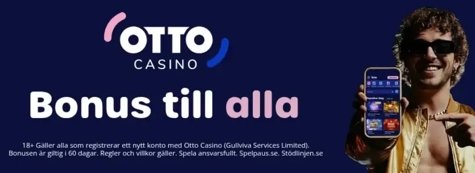 Otto Casino välkomstbonus
