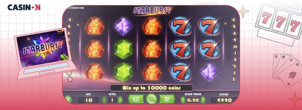 Starburst slot på mobilen