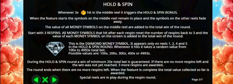 Floating Dragon Hold and Spin funtion