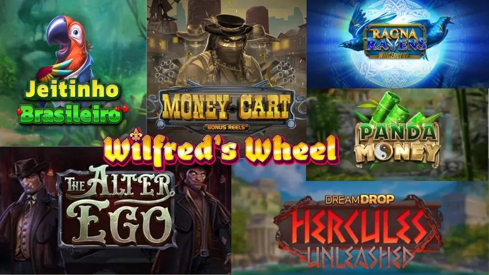 omslagsbild för de 7 nya slotspelen