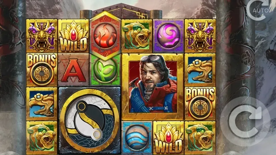 Katmandu Gold slot hjul och symboler