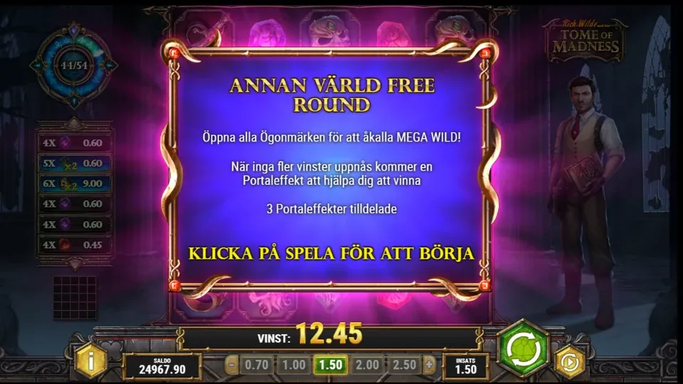 Annan värld free round i Tome of Madness
