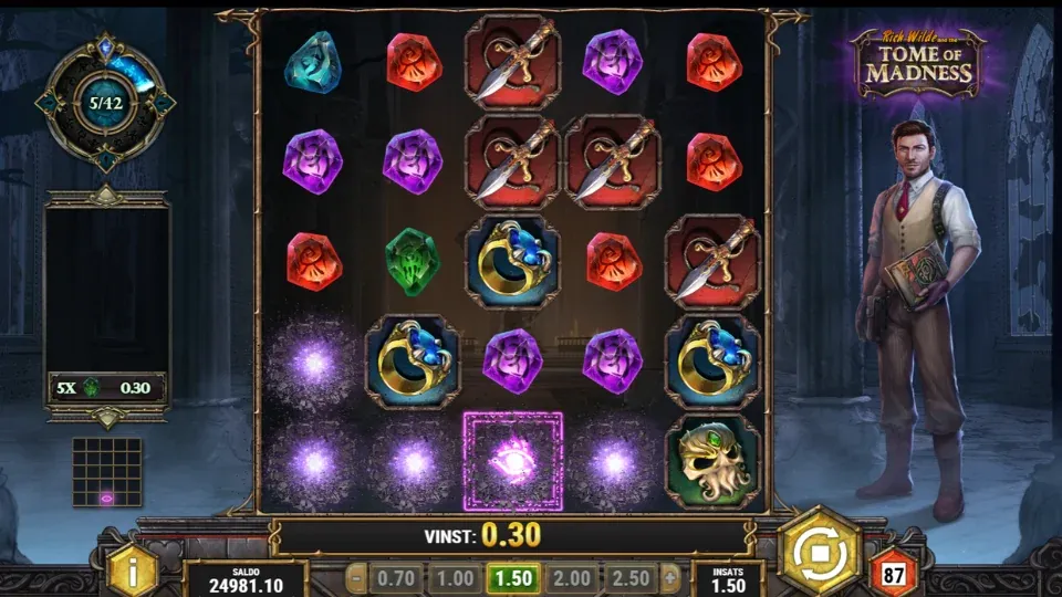 Tome of Madness spelplan