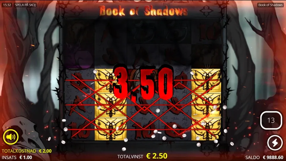 Book of Shadows bonusspel