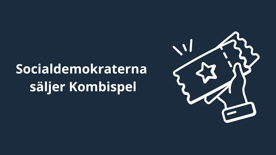 Socialdemokraterna säljer Kombispel 2025
