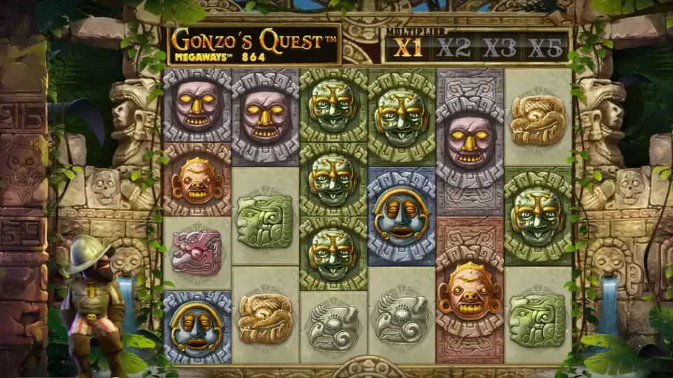 Gonzos Quest Megaways spelplan