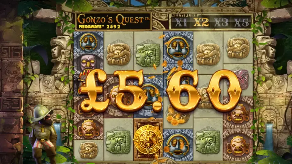 Gonzo's Quest Megaways vinst