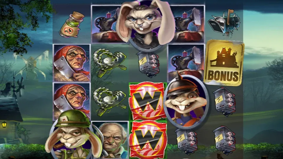 Rabbit Royale spelplan