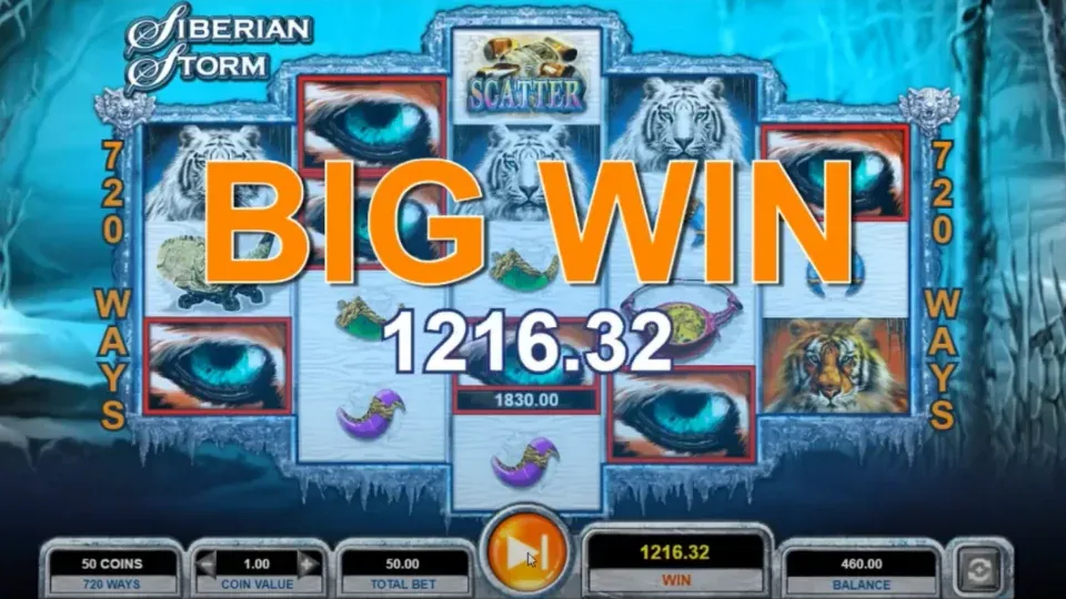 Siberian Storm Big Win