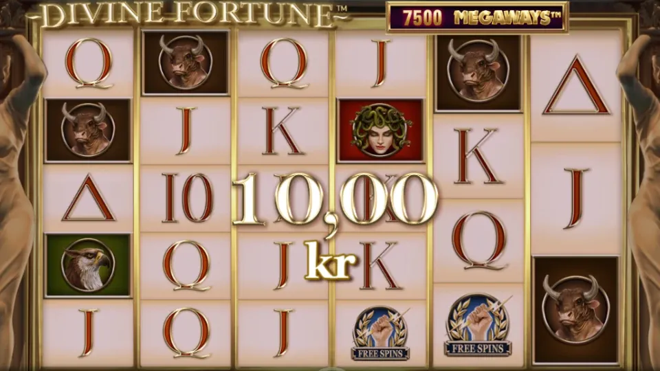 Divine Fortune Megaways vinst