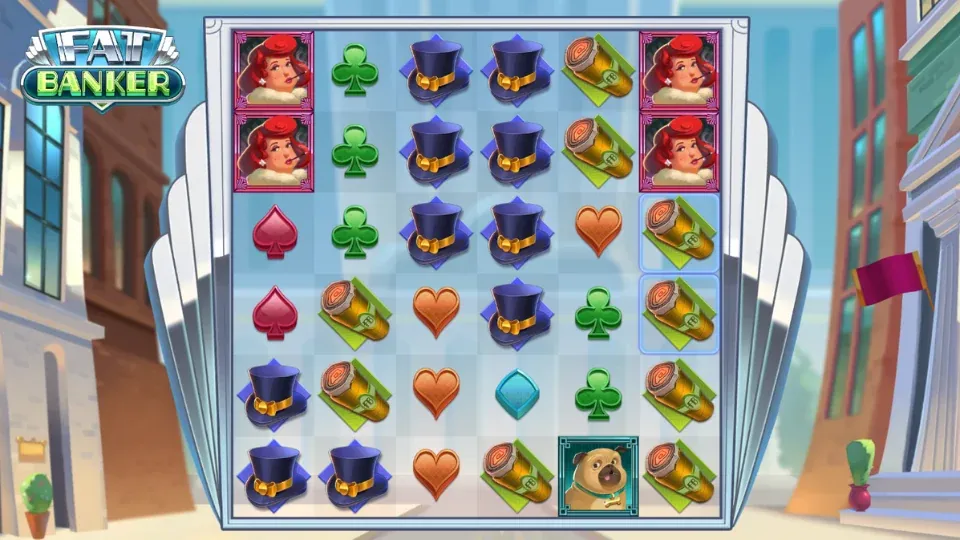 Fat Banker spelplan