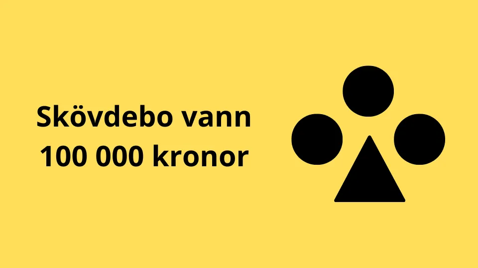 Skovdebo vann på Triss