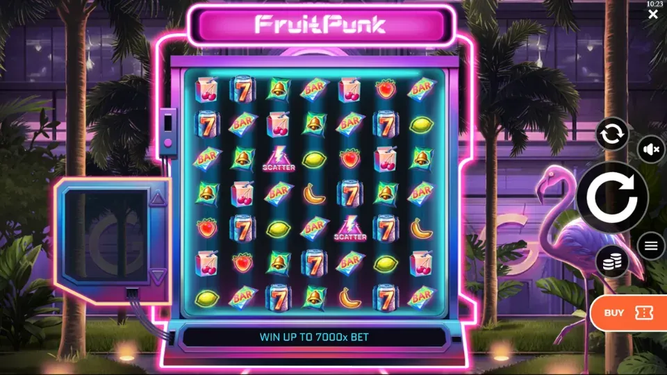 Fruitpunk spelplan