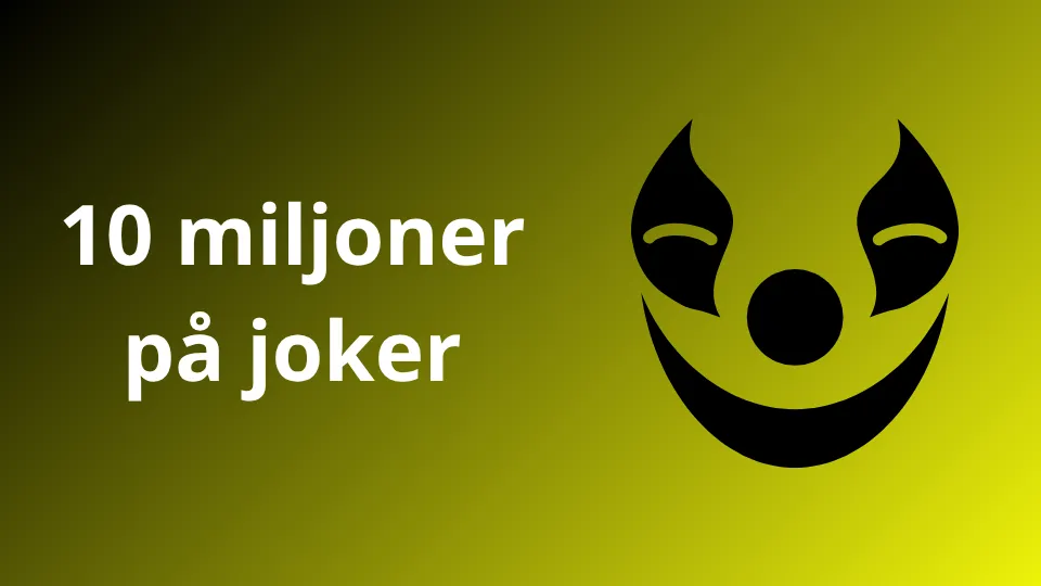 Vann 10 miljoner på Joker efter lyckad lottodragning