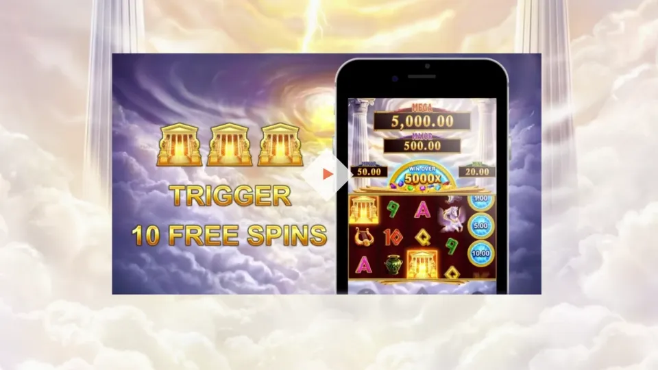 Amazing Link Zeus free spins funktion