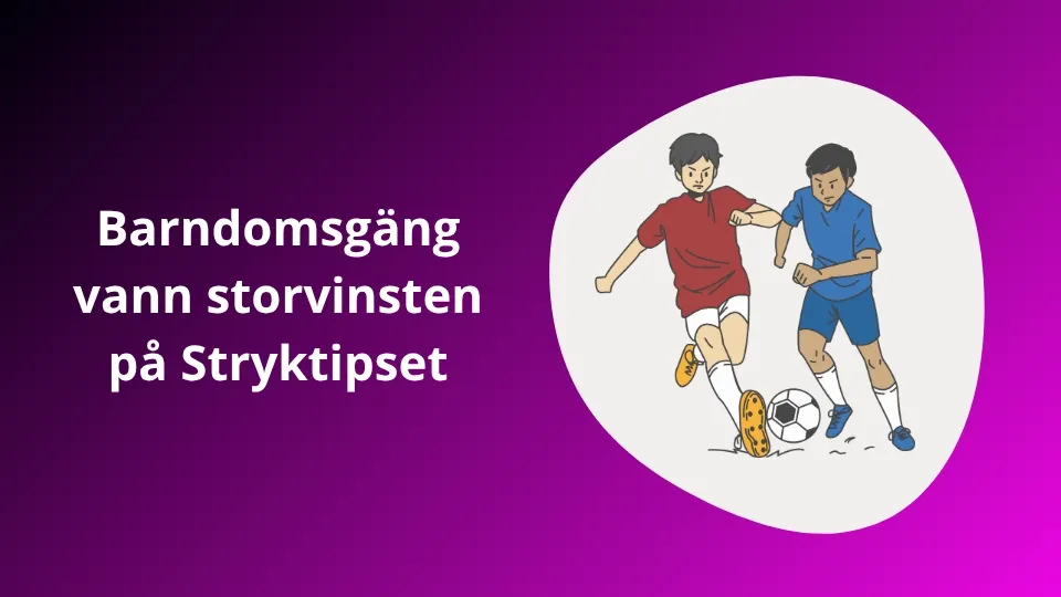 Barndomsgäng vann storvinst på Stryktipset med en köpt Pix-rad