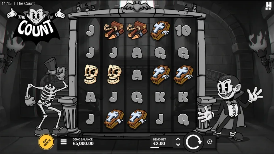 The Count slot spelplan
