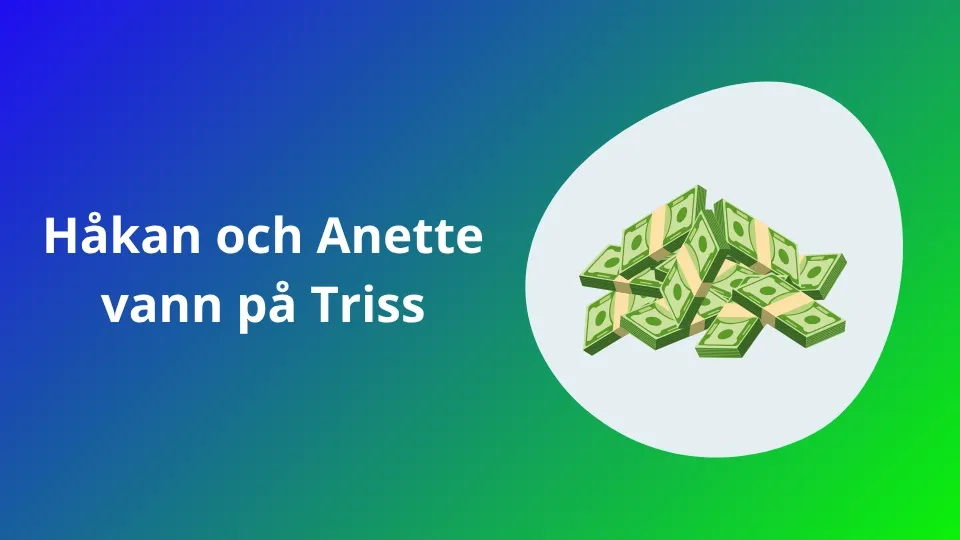 Håkan och Anette vann storvinsten i morgonsoffan i TV4