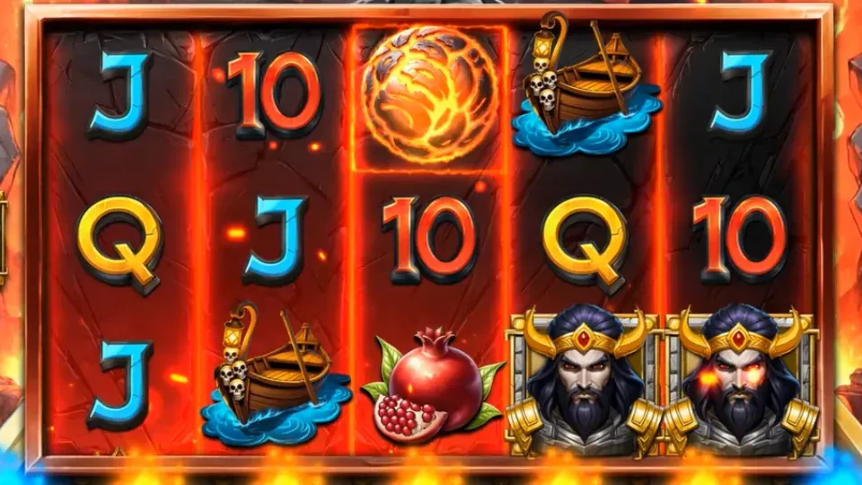 Lava Balls spelplan