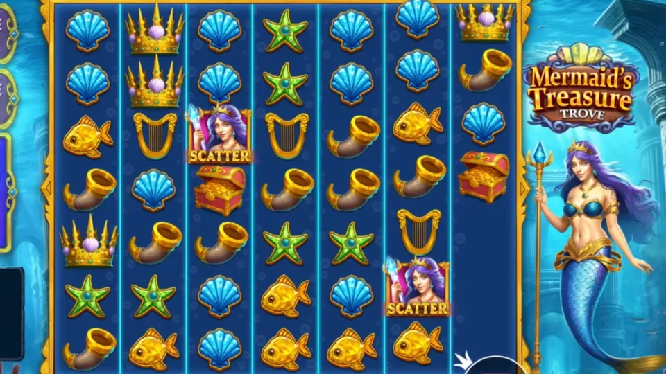 Mermaid's Treasure Trove spelplan