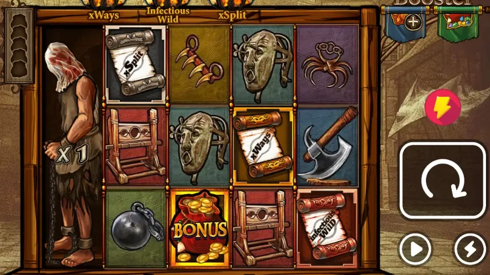 Dead Men Walking slot spelplan