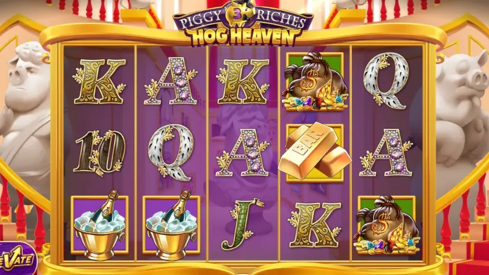 Piggy Riches 3 spelplan