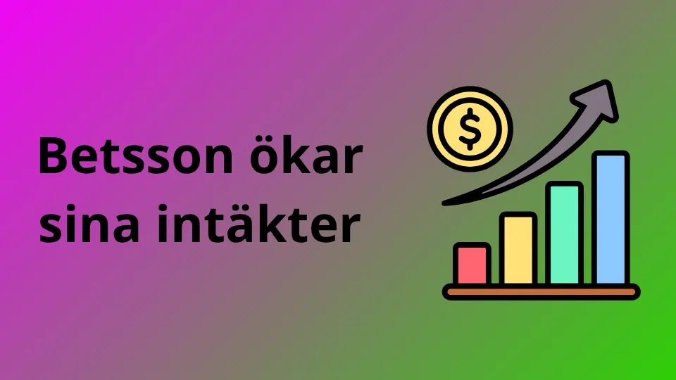 Betsson ökar intäkterna med 6 procent enligt ny rapport
