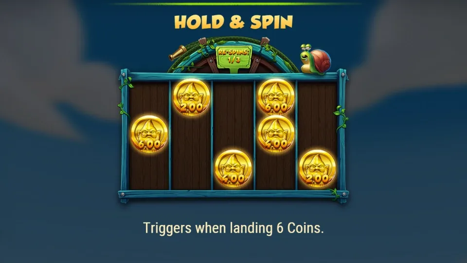 Lawn n' Disorder Hold and Spin-funktion