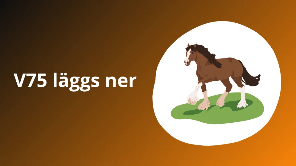 V75 skrotas trots kritik från spelare i Sverige