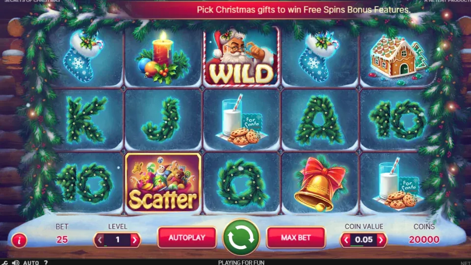 Secrets of Christmas spelplan