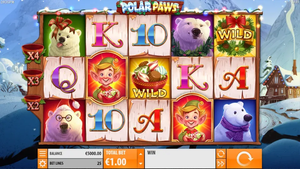 Polar Paws spelplan