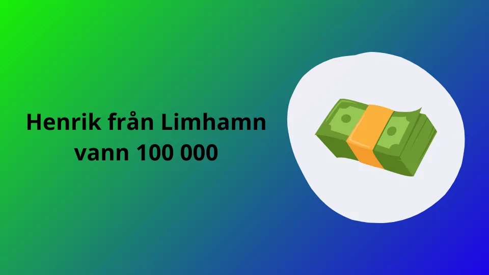 Henrik från Limhamn vann på triss i morgonsoffan